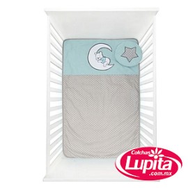 Edredon mini cuna Pooh soñador (Chiquimundo)