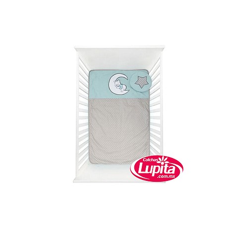 Edredon mini cuna Pooh soñador (Chiquimundo)