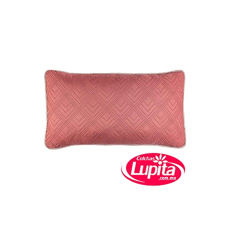 FUNDA DE ALMOHADA STD NOVO DEEP ROSE (Vianney)