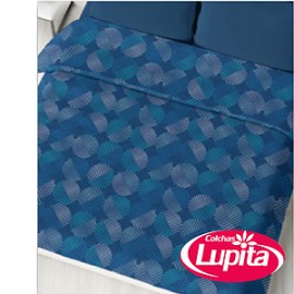 COBERTOR LIGERO MARLIN AZULE MATRIMONIAL (Aprezzio)