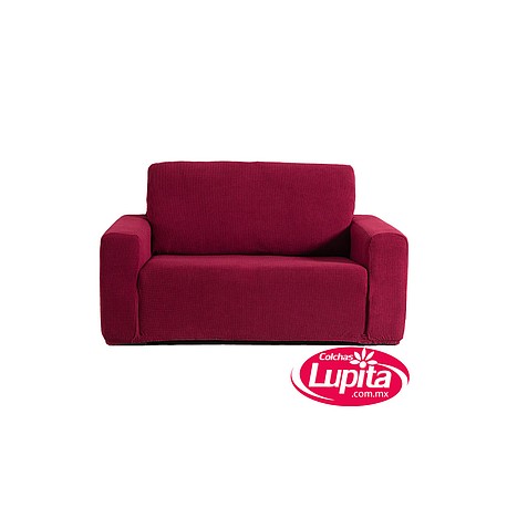 FUNDA DE SILLON NIZA LOVESEAT ROJO (Vianney 23)