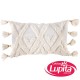 FUNDA DE COJIN RECTANGULAR MUMBAI BEIGE (Vianney 23)
