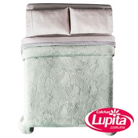 EDREDON VOGA QS/MAT XL VERDE  (Vianney)