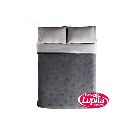 EDREDON VOGA QS/MAT XL GRIS (Vianney)