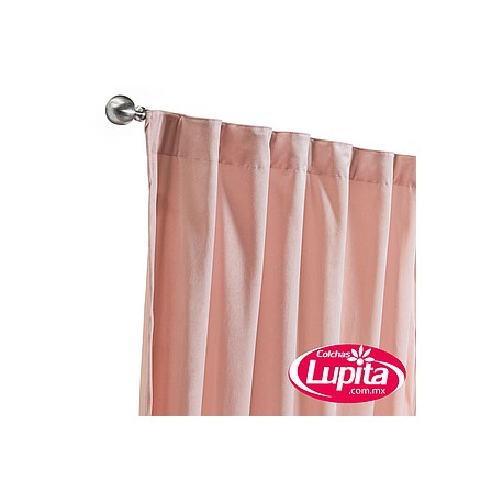 CORTINAS VELVET LARGA ROSA (Vianney)