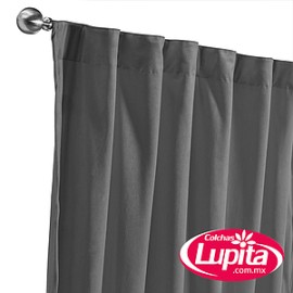 CORTINAS VELVET LARGA GRIS (Vianney)