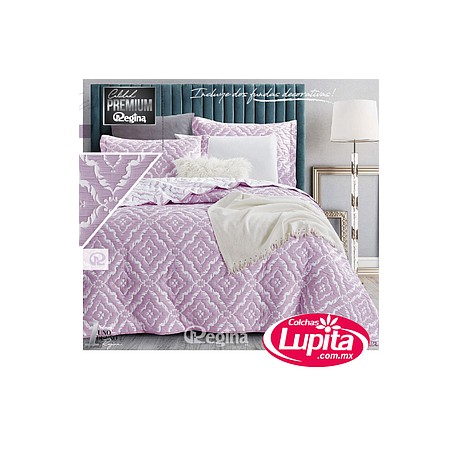 SET EDREDON JACQUARD MIA KS (Regina)