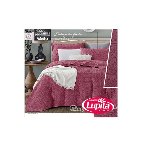 SET EDREDON JACQUARD CLARA KS (Regina)