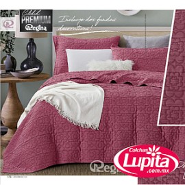 SET EDREDON JACQUARD CLARA MAT/QS (Regina)