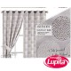 JUEGO DE CORTINAS KHALIFA GRIS (Aprezzio)
