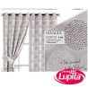 JUEGO DE CORTINAS KHALIFA GRIS (Aprezzio)