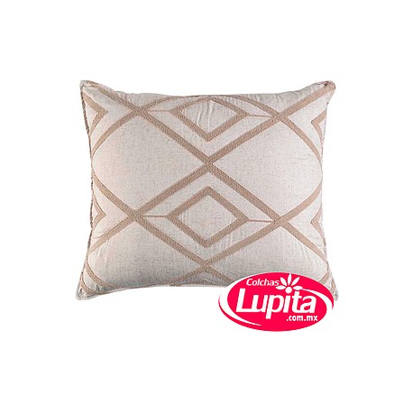 FUNDA DE ALMOHADA EUROPEA VOGA PERLA (Vianney 23)