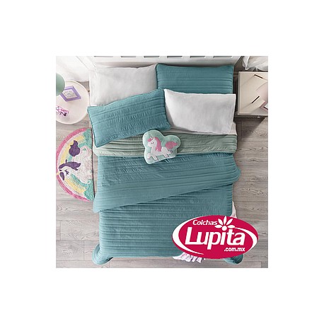 EDREDON BASIC MAT AQUA (Vianney)