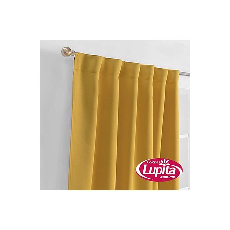 CORTINAS BLACKOUT CORTA CATANIA MOSTAZA (Vianney 23)