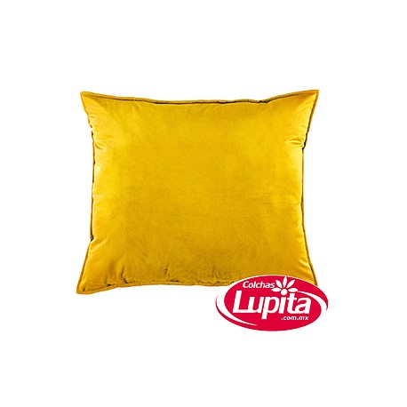 FUNDA DE ALMOHADA KS VELVET MOSTAZA (Vianney)