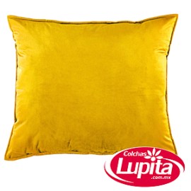 FUNDA DE ALMOHADA STD VELVET MOSTAZA (Vianney)