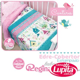 COBERTOR ESTAMPADO CANTARES CUNERO (Regina)