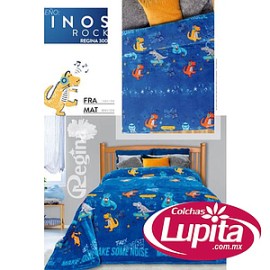COBERTOR LIGERO 300 DINOS FRAZADA (Regina)