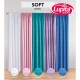 JUEGO DE CORTINAS SOFT TURQUESA  (Elefantito)