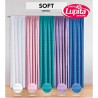 JUEGO DE CORTINAS SOFT ROSA  (Elefantito)