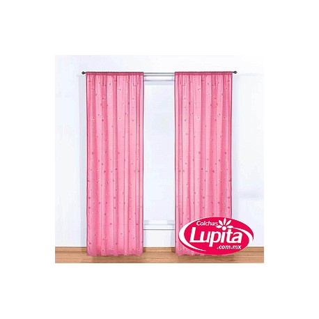 JUEGO DE CORTINAS ROSY  (Elefantito)
