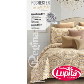SET EDREDON LIGERO ROCHESTER MAT/QS (Regina)