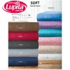 SABANA SOFT TURQUESA KING SIZE (Elefantito)