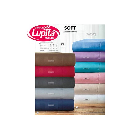 SABANA SOFT LILA KING SIZE (Elefantito)