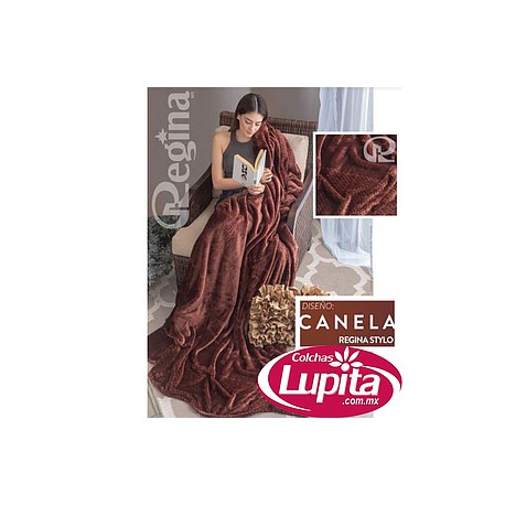 COBERTOR LIGERO STYLO CANELA FRAZADA (Regina)