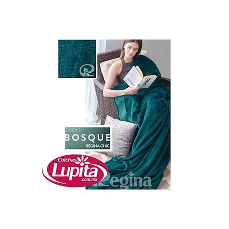 COBERTOR LIGERO 300 BOSQUE FRAZADA (Regina)