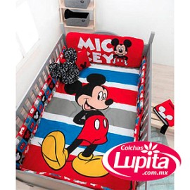 SET DE EDREDON CUNA MI AMIGO MICKEY (Chiquimundo)