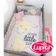 SET DE EDREDON CAMA CUNA CCC JIRAFITA FLORES (Chiquimundo)