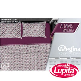 SABANAS INVERNALES ARAMIS MAGENTA MATRIMONIAL (Regina)