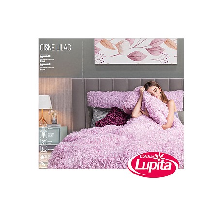 COBERTOR BOUTIQUE CISNE LILAC JB-MAT (Regina)
