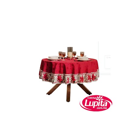 MANTEL CIRCULAR NOCHE BUENA (Vianney)