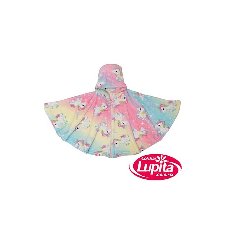 Poncho Unicornio T1-2 (Chiquimundo)