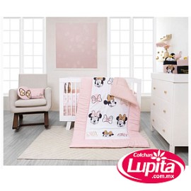 SET DE EDREDON CUNA ADORABLE MINNIE (Chiquimundo)