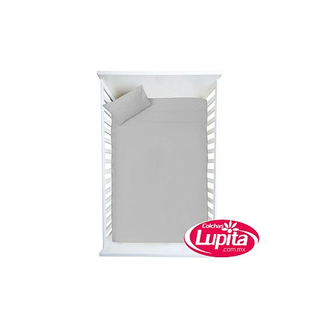 JGO SABANAS ULTRASOFT CUNA GRIS (Chiquimundo)